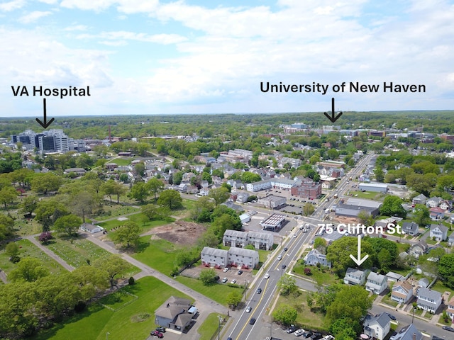 75 Clifton St, West Haven, CT 06516 - drone / aerial view