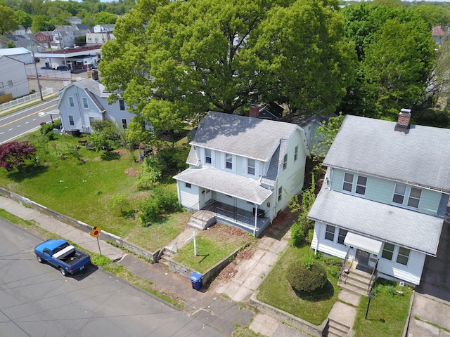 75 Clifton St, West Haven, CT 06516 - aerial perspective of suburban area