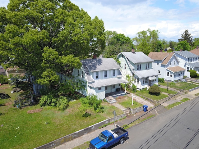 75 Clifton St, West Haven, CT 06516 - aerial perspective of suburban area