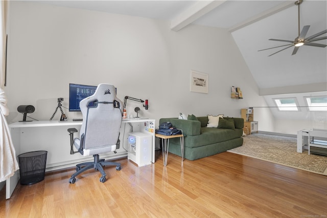 48 Twin Oaks Unit 48, New Milford, CT 06776 - office featuring wood finished floors and a ceiling fan