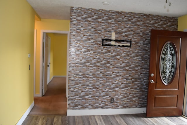 34 Joliet Ct, Groton, CT 06340 - entryway with wood finished floors and baseboards