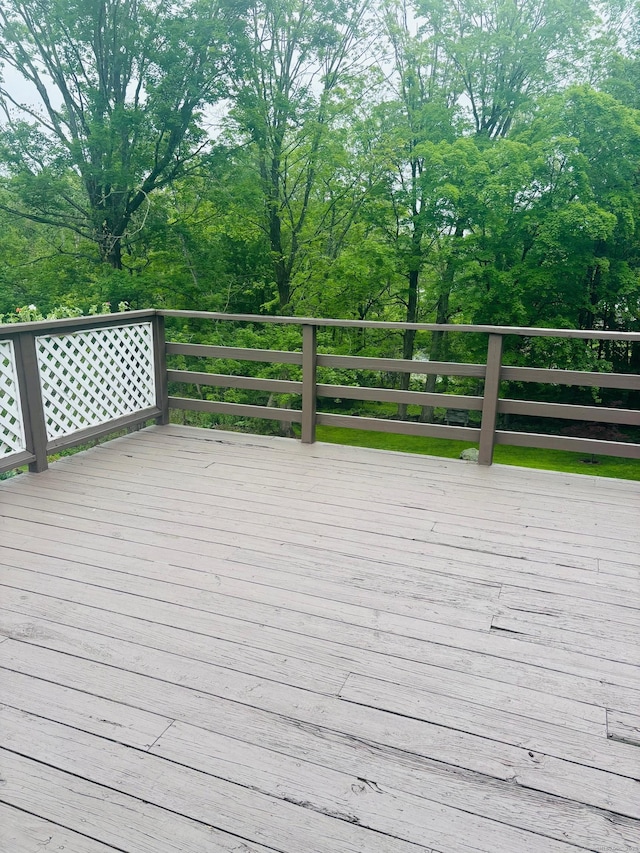 23 Dana Rd, Danbury, CT 06811 - view of wooden deck
