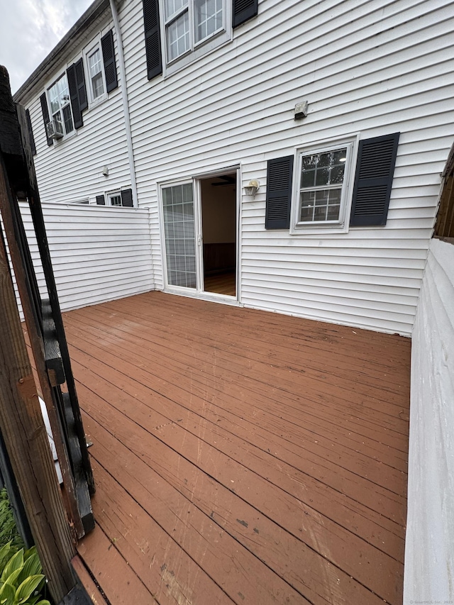 103 Kohanza St Unit E, Danbury, CT 06811 - view of wooden terrace