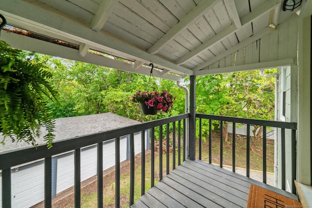 253 N Main St, Norwich, CT 06360 - view of deck
