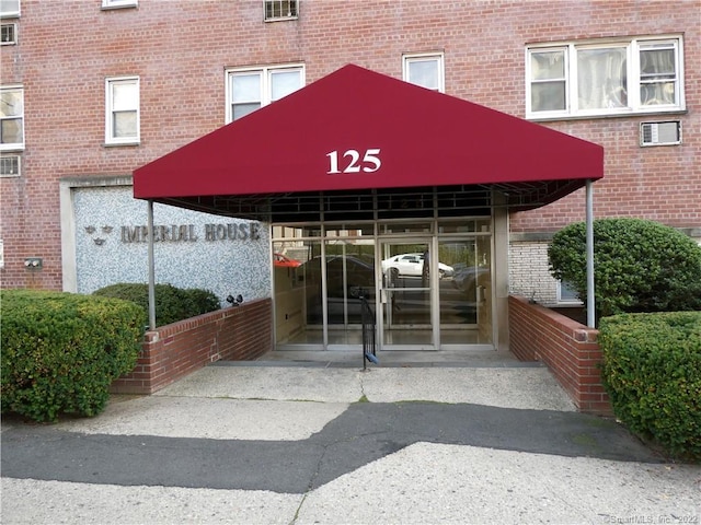 125 Prospect St Unit 3C, Stamford, CT 06901 - entrance to property featuring brick siding