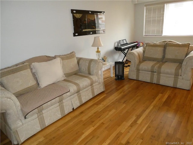 125 Prospect St Unit 3C, Stamford, CT 06901 - living area featuring wood finished floors