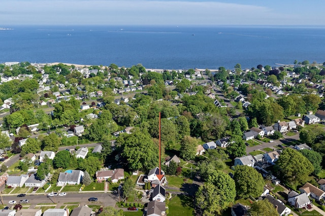239 Bellevue Ave, West Haven, CT 06516 - aerial view of property and surrounding area with a nearby body of water and nearby suburban area