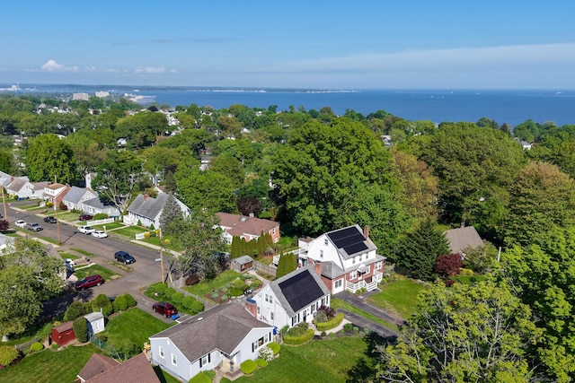 239 Bellevue Ave, West Haven, CT 06516 - aerial view of residential area with a large body of water