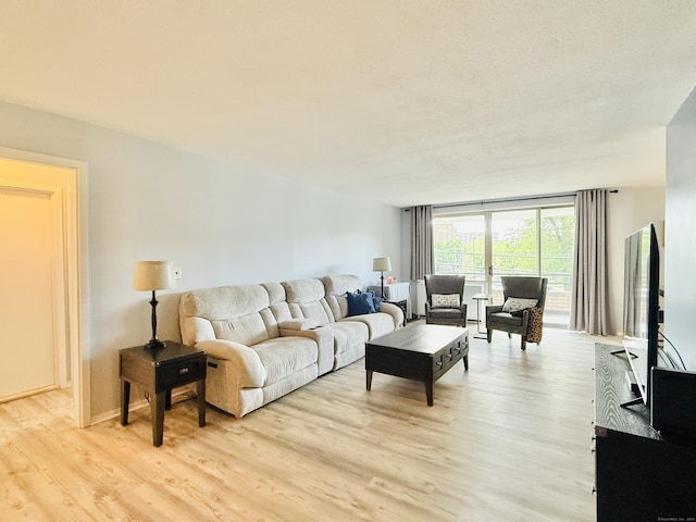 1 Strawberry Hill Ct Apt 1A, Stamford, CT 06902 - living room featuring light wood-type flooring
