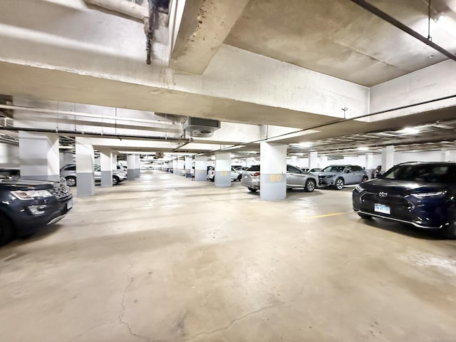 1 Strawberry Hill Ct Apt 1A, Stamford, CT 06902 - view of parking garage
