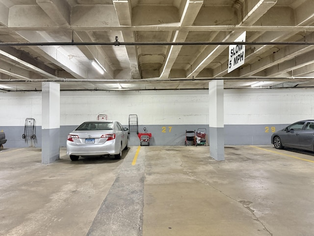 1 Strawberry Hill Ct Apt 1A, Stamford, CT 06902 - view of parking deck