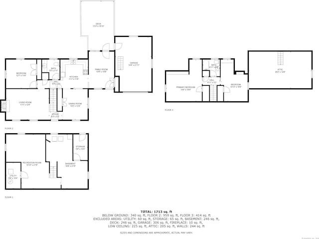 10 Knollwood Rd, Farmington, CT 06032 - floor plan / room layout