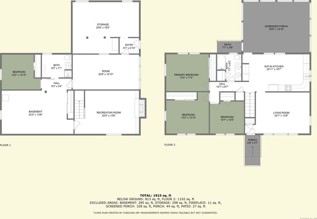 654 Beach Pond Rd, Voluntown, CT 06384 - property floor plan
