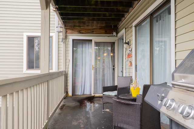 95 Park Ave Apt 14, Danbury, CT 06810 - view of patio / terrace with a balcony