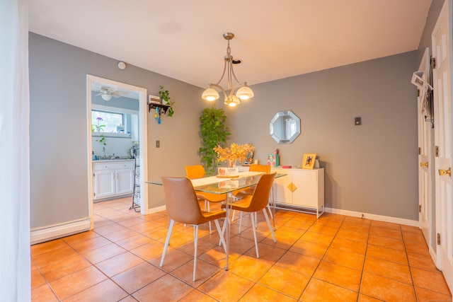 95 Park Ave Apt 14, Danbury, CT 06810 - dining room featuring light tile patterned floors