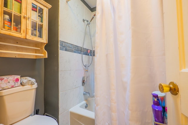 95 Park Ave Apt 14, Danbury, CT 06810 - bathroom with shower / bath combo and toilet