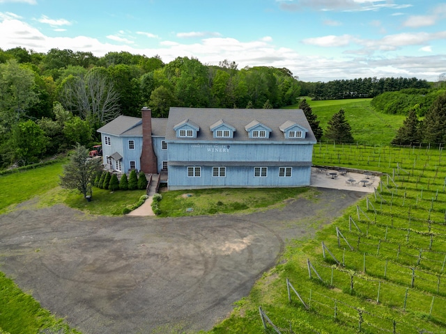 1480 Litchfield Tpke, New Hartford, CT 06057 - aerial view of sparsely populated area featuring a heavily wooded area
