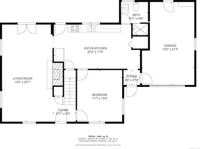 45 S Eagle St, Plymouth, CT 06786 - room layout