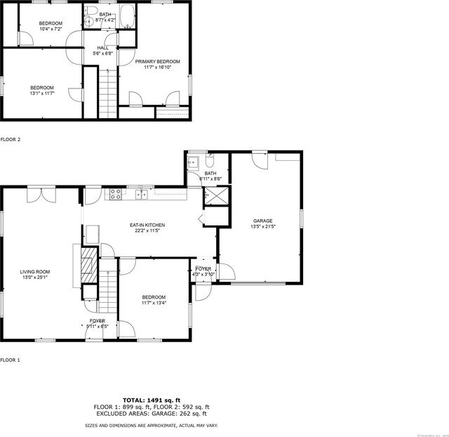 45 S Eagle St, Plymouth, CT 06786 - floor plan / room layout