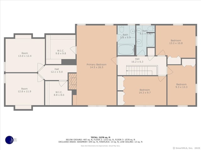 1155 Arbutus St, Middletown, CT 06457 - home floor plan