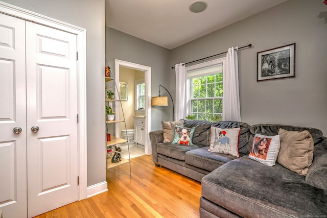 10 Grove Hill Rd, Woodbridge, CT 06525 - living area with light wood finished floors and baseboards