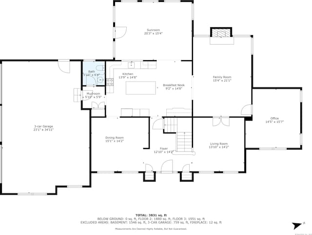 64 Warren Gln, Burlington, CT 06013 - property floor plan