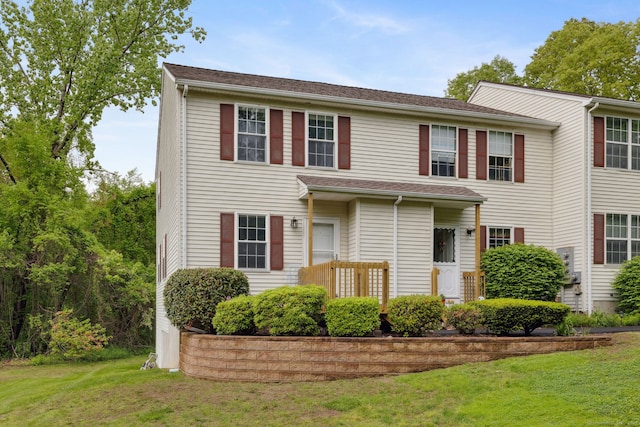 745 Merrow Rd Apt 113, Coventry, CT 06238 - view of front facade with a front yard