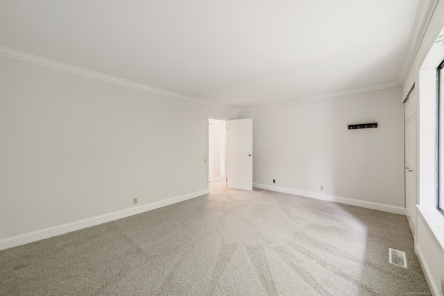19 Keeler Close Close Unit 19, Ridgefield, CT 06877 - empty room featuring ornamental molding, baseboards, and light colored carpet