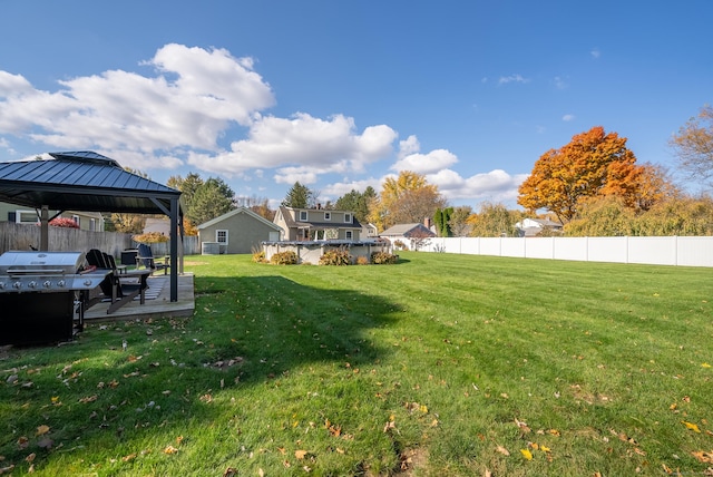 17 Saint Thomas St, Enfield, CT 06082 - view of yard with a gazebo