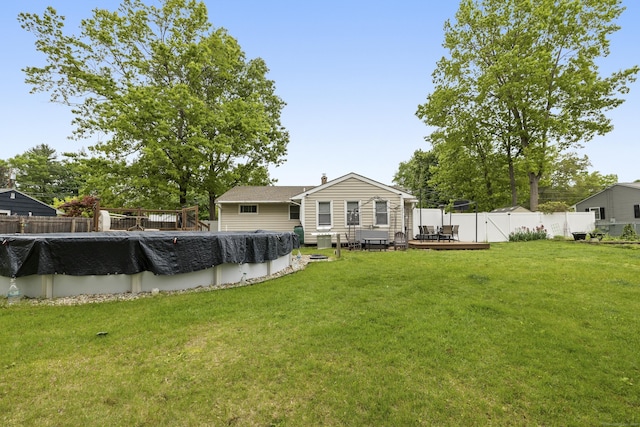 53 Roosevelt Blvd, Enfield, CT 06082 - view of yard featuring a deck