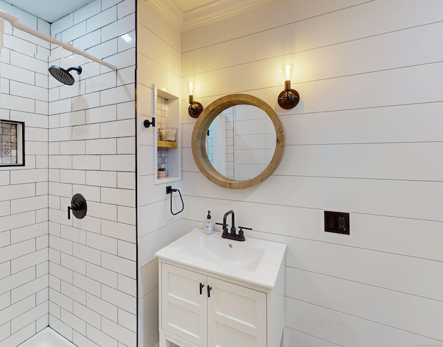 3 Inwood Ln, Woodbury, CT 06798 - full bath featuring tiled shower and vanity