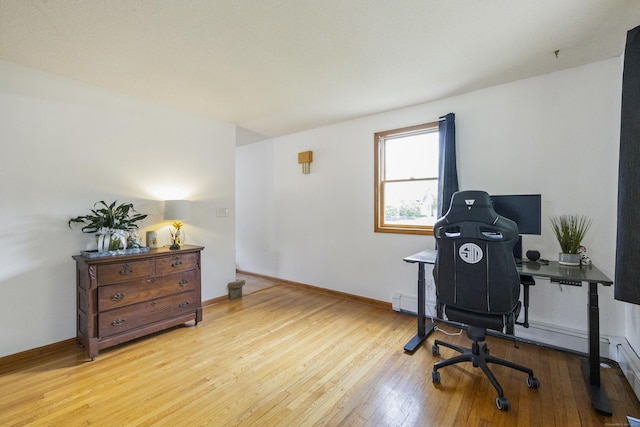 49 First Ave, Enfield, CT 06082 - office featuring wood-type flooring and baseboards