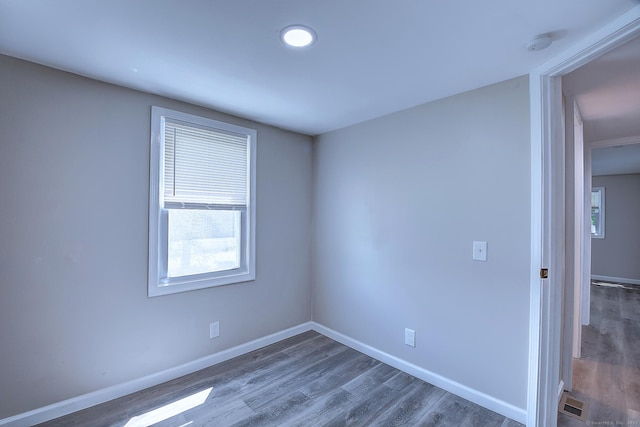 66 Nancy Ln, Naugatuck, CT 06770 - spare room with wood finished floors and baseboards