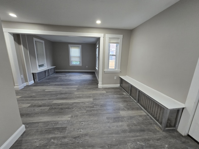 11 Caya Ave, West Hartford, CT 06110 - mudroom with baseboards, dark wood finished floors, and recessed lighting