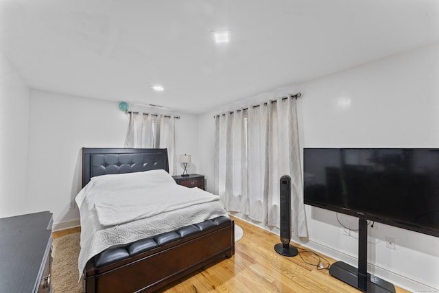 1095 Hope St Unit B, Stamford, CT 06907 - bedroom with wood finished floors and recessed lighting