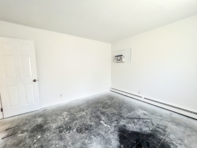 265 Marina Dr, Stratford, CT 06614 - spare room featuring a baseboard radiator