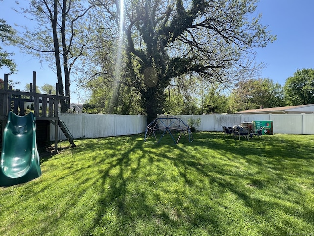 265 Marina Dr, Stratford, CT 06614 - view of yard featuring a playground
