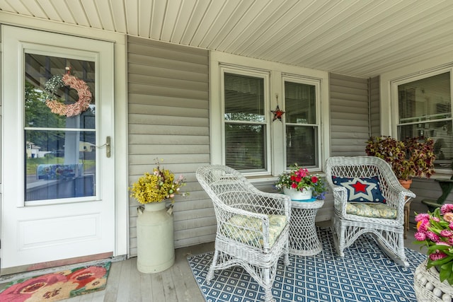 16 Reservoir Rd, Vernon, CT 06066 - view of wooden porch