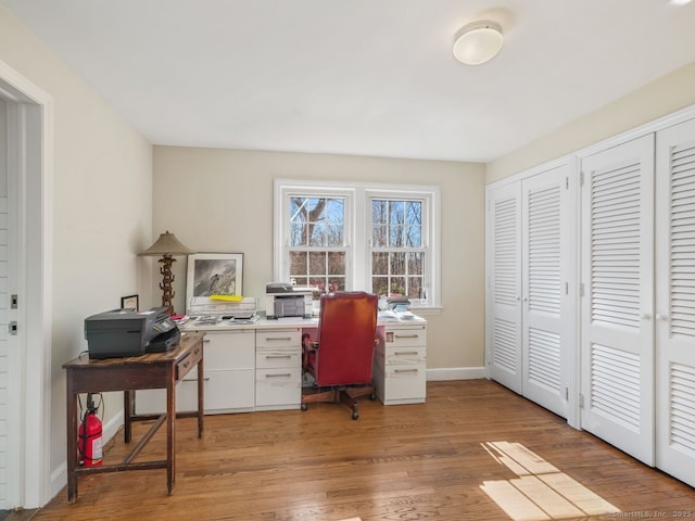44 Meadow Ridge Dr, Easton, CT 06612 - office space with light wood finished floors and baseboards