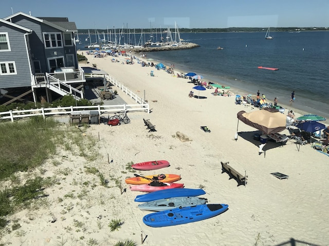22 Shore Rd, East Lyme, CT 06357 - water view with local beach