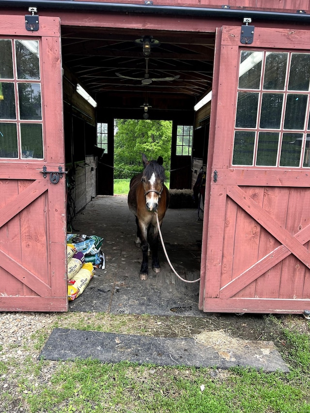 49 Warner Rd, Bridgewater, CT 06752 - view of horse barn