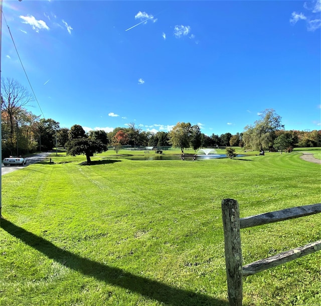 49 Warner Rd, Bridgewater, CT 06752 - view of grassy yard featuring a water view