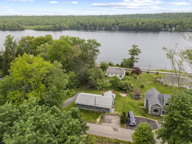 114 Wildwood Rd, East Haddam, CT 06415 - bird's eye view of a nearby body of water and a forest