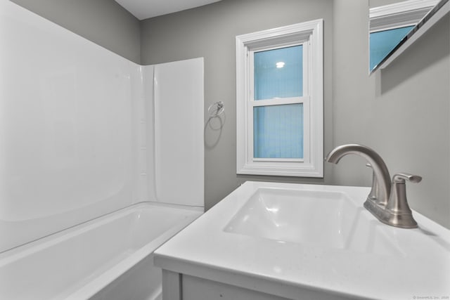 291 Maple Hill Rd, Naugatuck, CT 06770 - bathroom featuring shower / bathtub combination and vanity