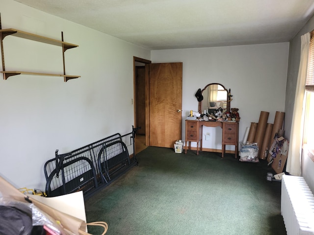 706 Waterville St, Waterbury, CT 06710 - bedroom with radiator and carpet flooring