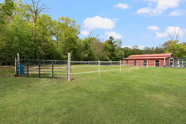 232 Bailey Hill Rd, Killingly, CT 06239 - view of yard with an outdoor structure and an exterior structure