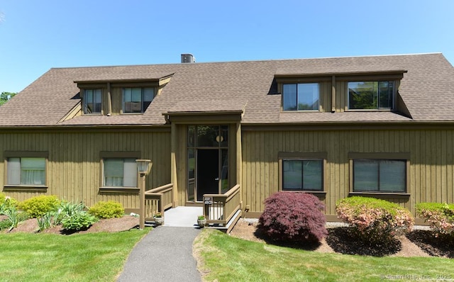 419 Heritage Vlg Unit B, Southbury, CT 06488 - multi unit property with roof with shingles and a chimney