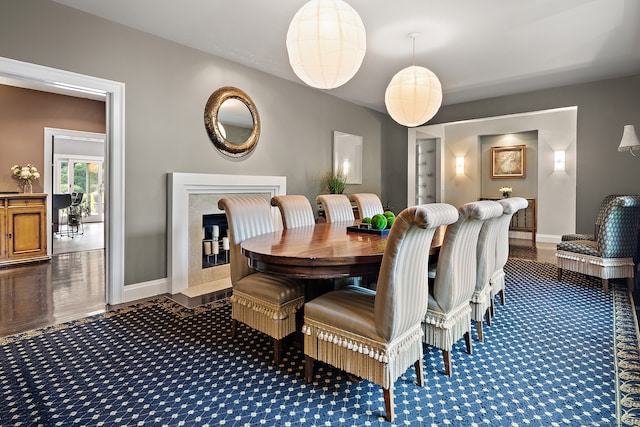 166 Long Lots Rd, Westport, CT 06880 - dining room with baseboards