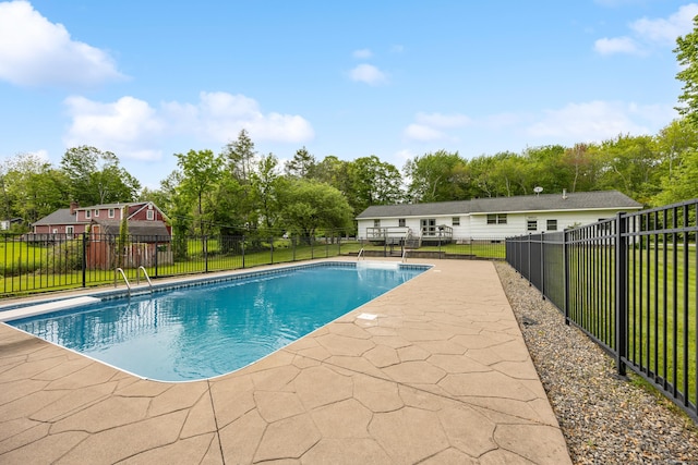 413 Hickory Hill Rd, Thomaston, CT 06787 - view of swimming pool with a patio area and view of scattered trees