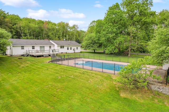 413 Hickory Hill Rd, Thomaston, CT 06787 - view of pool featuring a deck